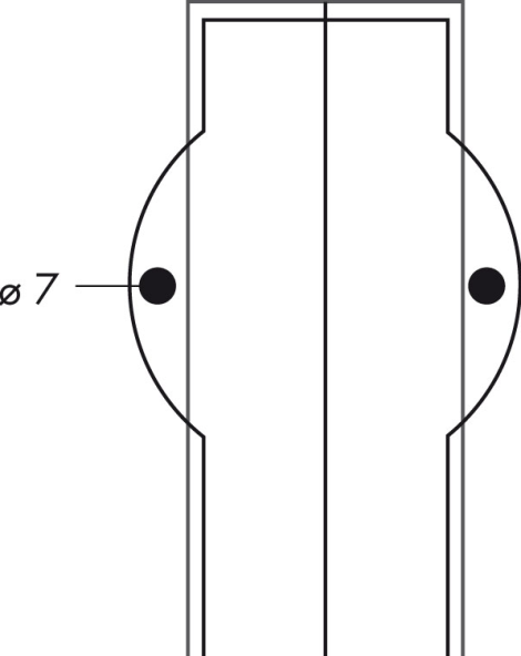 Zestaw osłon powierzchni Typ H+ 0,5 m - 6